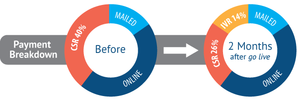 self-service and agent-assisted IVR for financial services